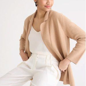 J. Crew Eloise sweater-blazer - Heather Khaki